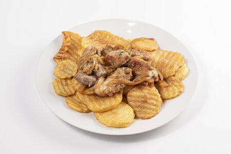 Жареха со свининой 