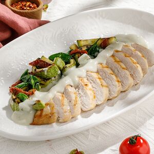 Куриная грудка с цукини