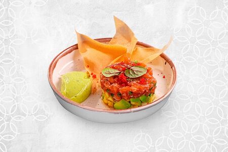 Тартар из лосося