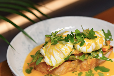 Бенедикт с форелью (Завтрак)