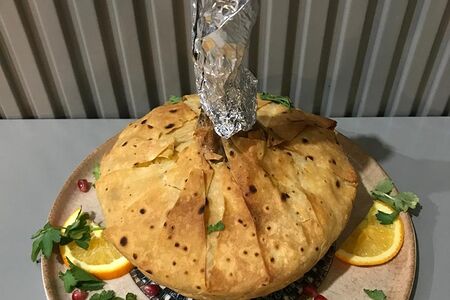 Шах-плов с голенью ягненка