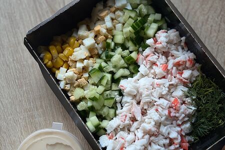 Салат крабовый