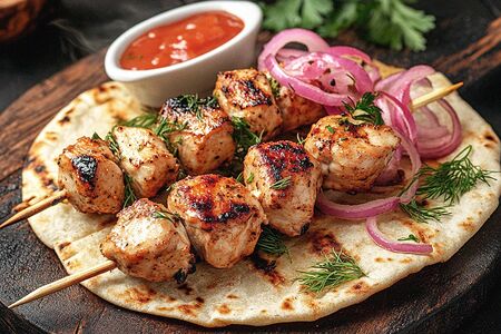 Шашлык из курицы