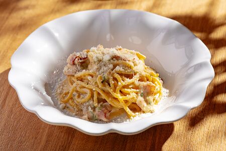 Спагетти Карбонара по-римски