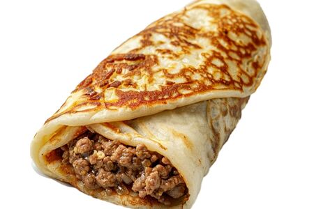 Блин с мясом