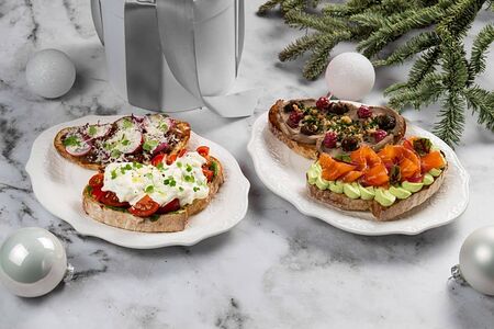 Ассорти брускетт 4 вида