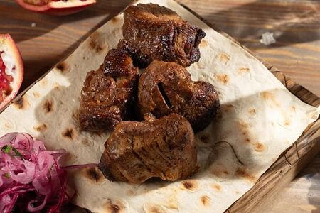 Шашлык из свиной шейки