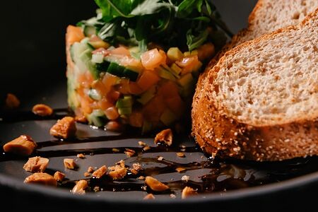 Тартар из лосося