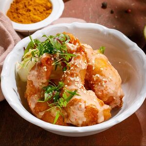 Креветки в темпуре