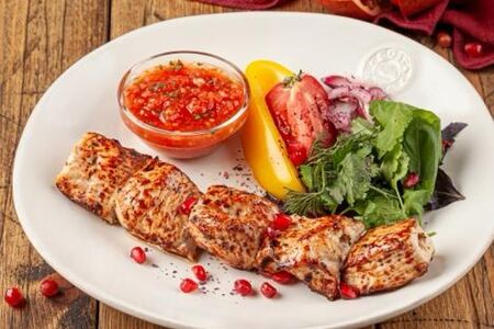 Шашлык из индейки