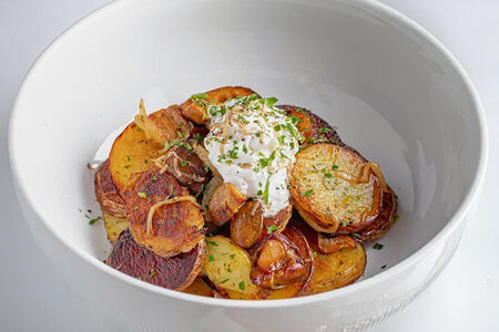 Патата аль тартуфо со сморчками