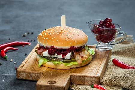 Бургер Клюква
