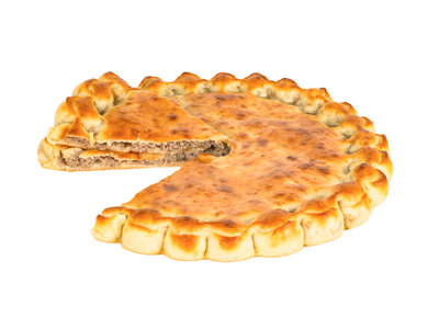 Пирог с мясом фыджын