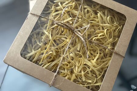 Домашняя лапша на желтках