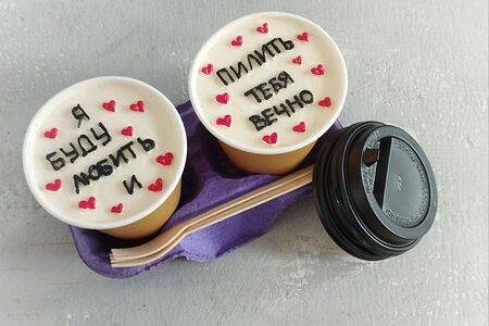 Бенто торты в стакане Я буду