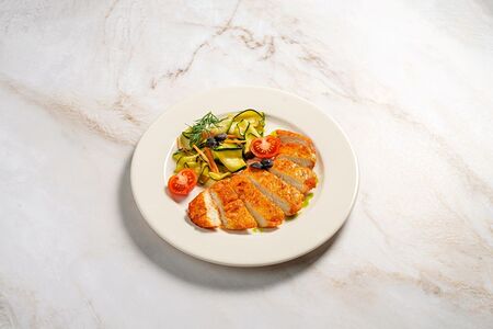 Стейк из курицы на гриле