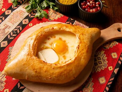 Хачапури по-аджарски