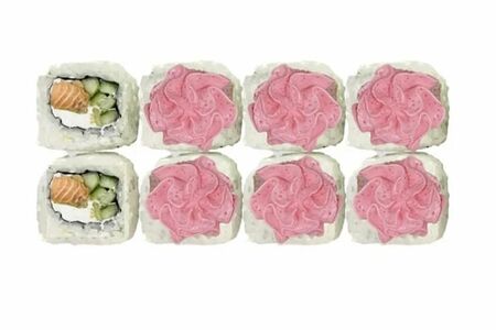 Запеченный с лососем