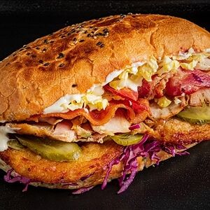 Донер беларуский с драниками