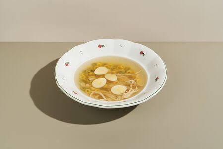 Куриный суп с макарошками