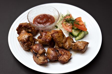 Шашлык из свиной шеи