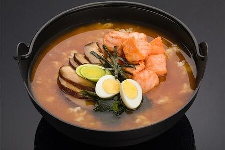 Мисо-суп с лососем