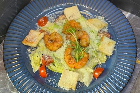 Цезарь с креветками