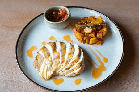 Куриная грудка на гриле