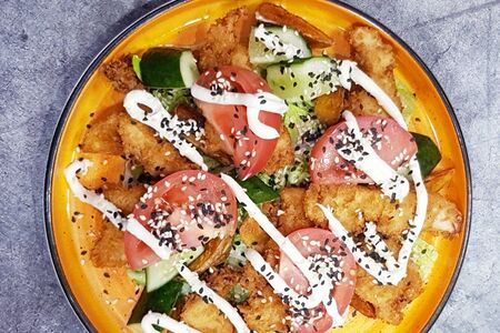 Салат с картофелем Айдахо