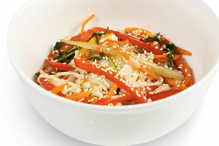 Удон с овощами