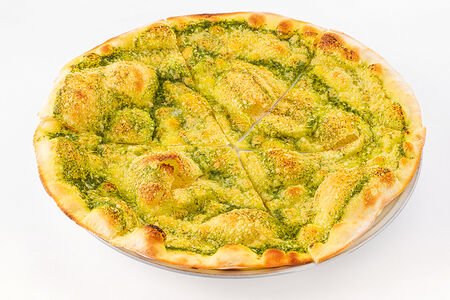 Фокачча с песто и пармезаном