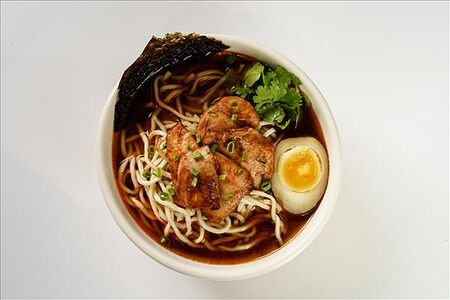 Рамен с курицей