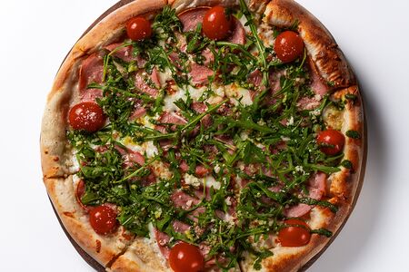 Пицца с мортаделлой