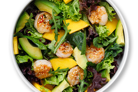 Салат Бора-Бора с манго