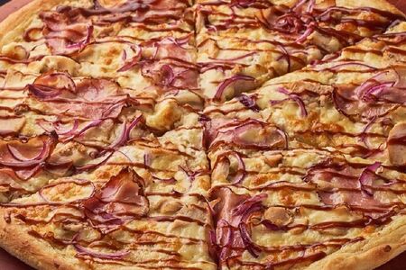 Пицца чикен-барбекю мини