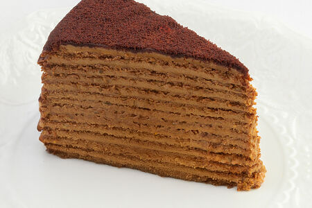 Торт с апельсиновыми цукатами и шоколадом