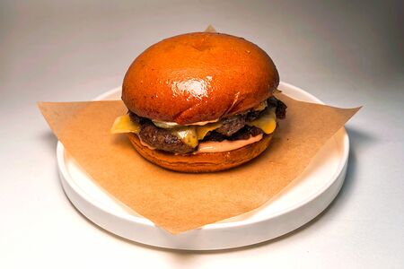 Дабл смэш бургер