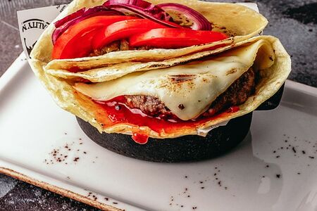 Мексиканский бургер