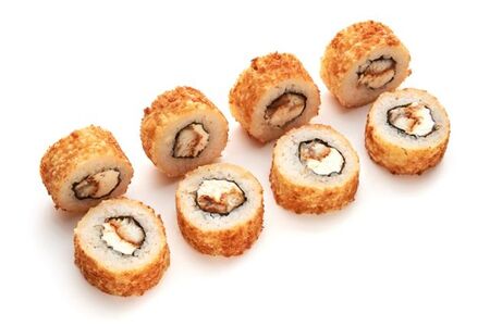 Жареный с угрем