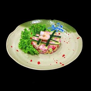 Салат Креветки и авокадо