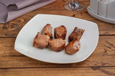 Шашлык из бараньих семечек