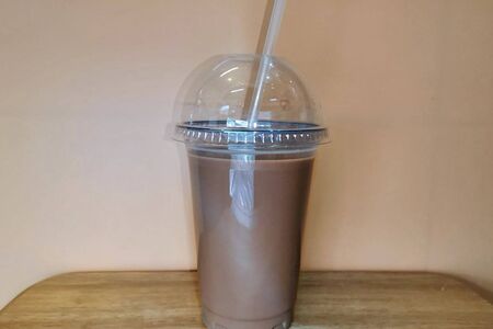 Шоколадный молочный коктейль 
