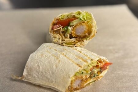 Ролл с японскими креветками  