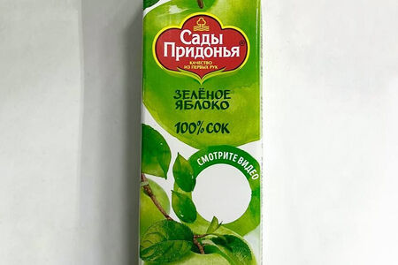 Сок Сады Придонья зеленое яблоко