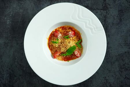 Равиоли с рикоттой и шпинатом