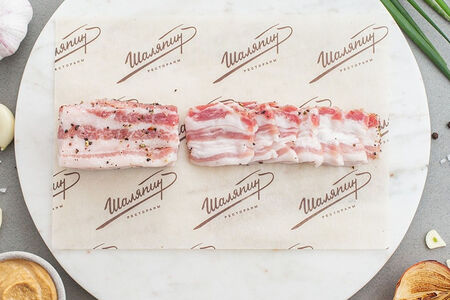 Сало соленое с мясной прослойкой 