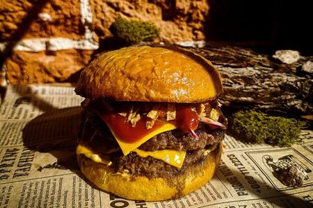 Двойной чизбургер