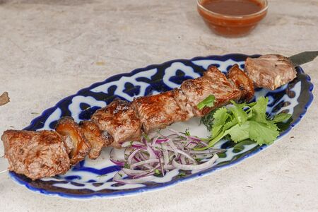 Шашлык из говядины