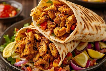 Шаурма двойная с курицей