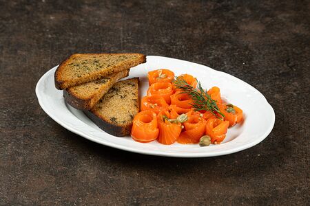 Семга домашнего посола